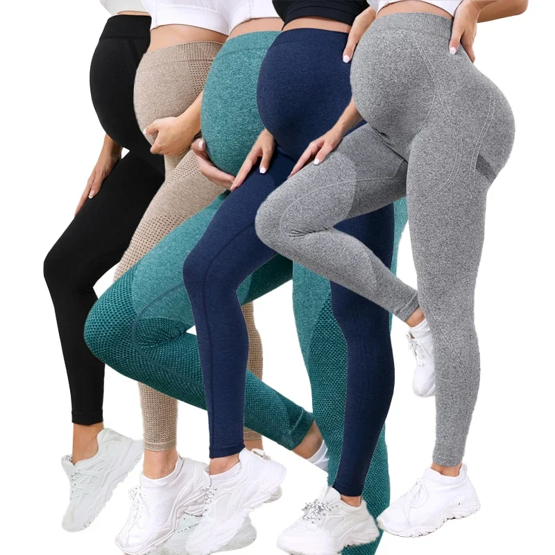 Maternity Wear - Leggings de maternidad sobre el vientre