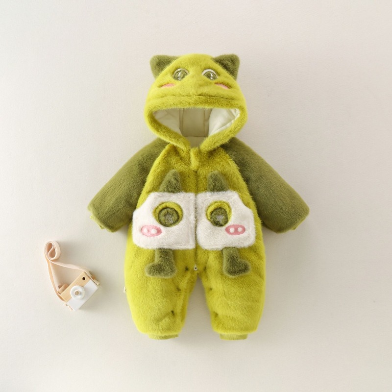 Ropa de bebé, ropa de invierno - Cotton Baby Onesies Zipper reseña y precio